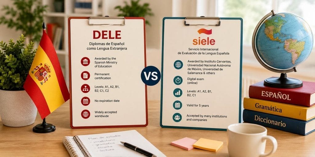 What Are the Main Differences Between DELE And SIELE